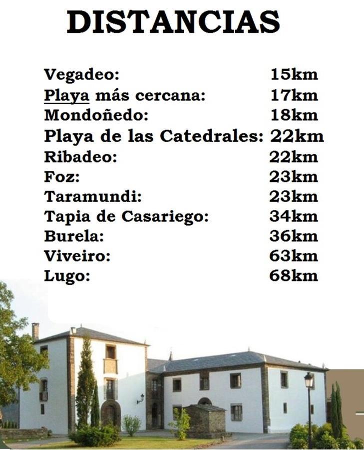 Pazo De Terrafeita Hotel Trabada Buitenkant foto